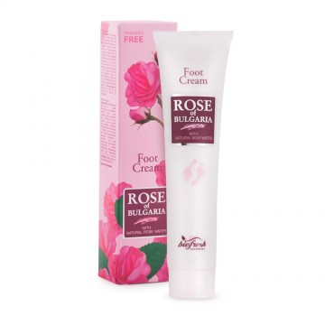 Krém na nohy z ružovej vody 75ml Biofresh